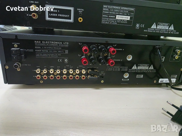 Сет NAD , снимка 3 - Ресийвъри, усилватели, смесителни пултове - 53015043