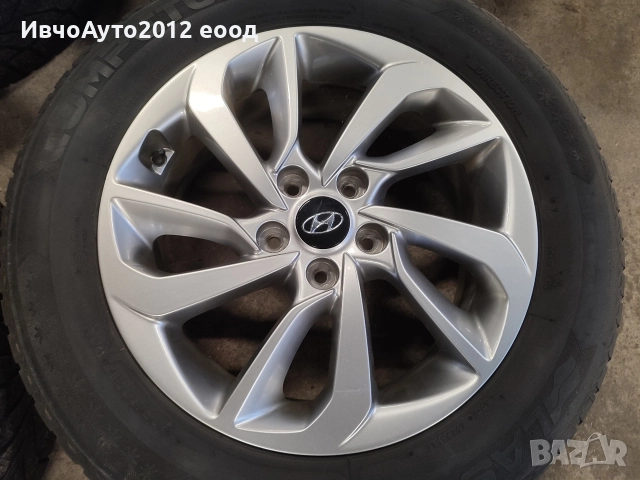 Алуминиеви джанти 17 оригинални Hyundai Tucson , снимка 2 - Клинове - 52965368