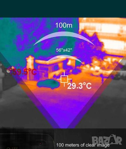 Термо камера за смартфон , снимка 2 - Камери - 46519296