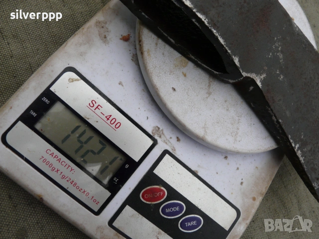  Стар масивен немски топор - 591 , снимка 4 - Други ценни предмети - 53046034