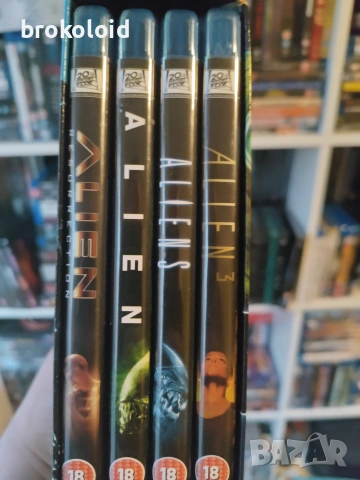 Alien Anthology blu ray - Alien, Aliens, Alien3, Resurrection бокссет, снимка 2 - Blu-Ray филми - 53510710