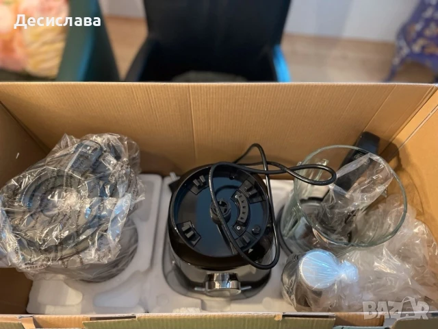 Вакуумен блендер и уред за приготвяне на супи Aurora - черен, червен, снимка 6 - Блендери - 50894254