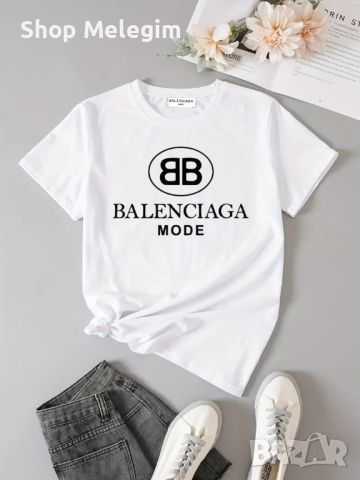 Balenciaga унисекс тениска , снимка 1 - Тениски - 45096685