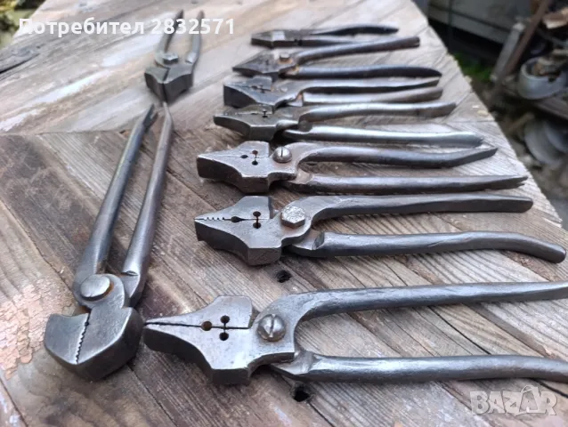 стари сарашки клещи, снимка 2 - Антикварни и старинни предмети - 49910999