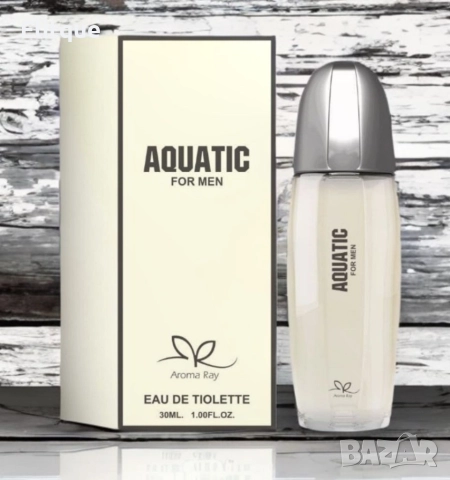 Мъжки парфюм Aquatic Eau De Toilette 30мл., снимка 3 - Мъжки парфюми - 52862749