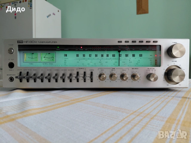  ITT Модел: Hifi 8033 , снимка 2 - Ресийвъри, усилватели, смесителни пултове - 54091042