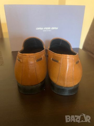 Мъжки обувки от естествена кожа в кафяв цвят !, снимка 6 - Официални обувки - 45649285