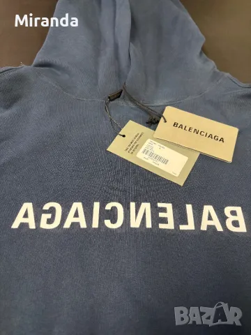 Balenciaga мъжки суичер S, снимка 3 - Спортни дрехи, екипи - 49555102