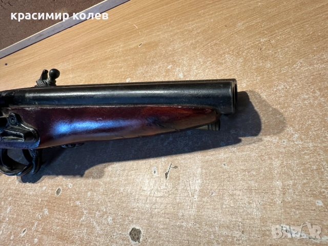 реплика на кремъклен пистолет "Perass Montlucon 1792", снимка 3 - Антикварни и старинни предмети - 54274835