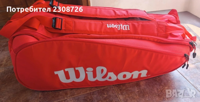 Тенис сак Wilson , снимка 4 - Тенис - 51628523