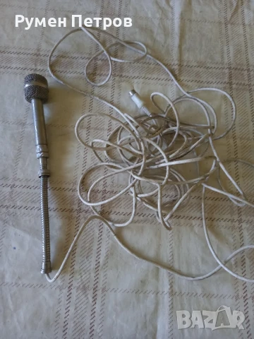 Микрофон, БГ, соц. , снимка 3 - Антикварни и старинни предмети - 50977594