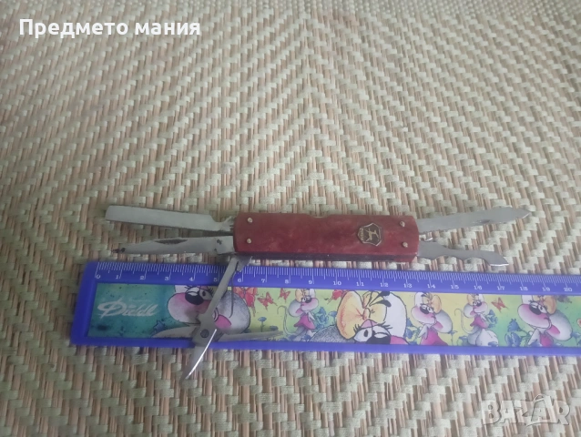 Лот от 3 Сгъваеми Ножчета - Victorinox, Stanley и Ретро Модел. Ножче ножка, снимка 3 - Ножове - 53948527