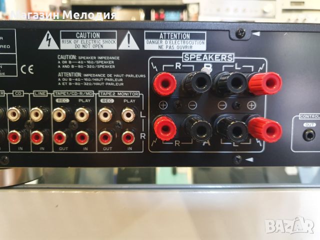 Усилвател Pioneer A-209R  В отлично техническо и визуално състояние., снимка 10 - Ресийвъри, усилватели, смесителни пултове - 45648627