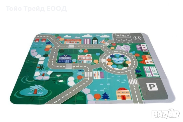 Дървени блокове град, снимка 3 - Конструктори - 52671015