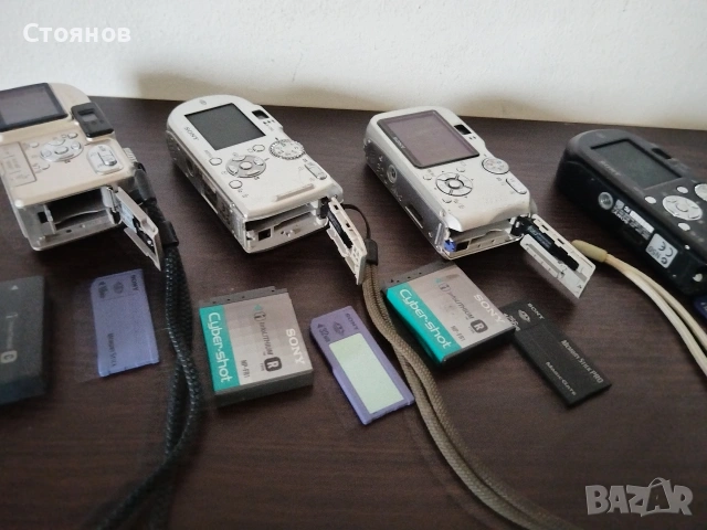 Лот камери SONY Cyber-shot DSC-P1,P7, P9,P10, P100,P120,P200, 