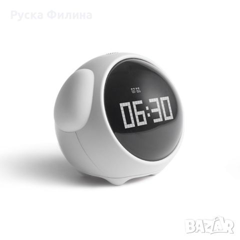 Емоджи часовник-аларма с голям цифров дисплей, снимка 3 - Детски - 45320232