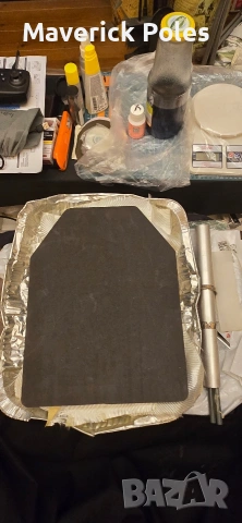 Балистична плоча с тактическа жилетка, снимка 10 - Екипировка - 53854390