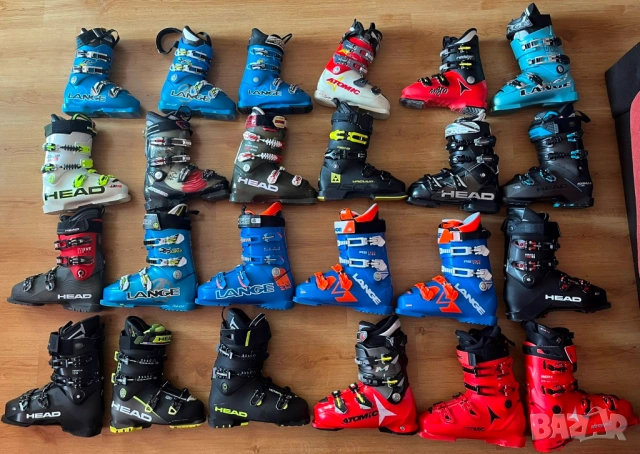 Oбувки от №23-23,5 до  30-30,5  НОВИ и ИЗПОЛЗВАНИ HEAD ХЕД, FISCHER ФИШЕР, ATOMIC АТОМИК,LANGE ЛАНГЕ