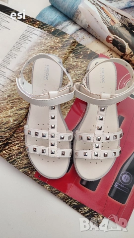 Детски кожени сандали Geox , снимка 5 - Детски маратонки - 53685896