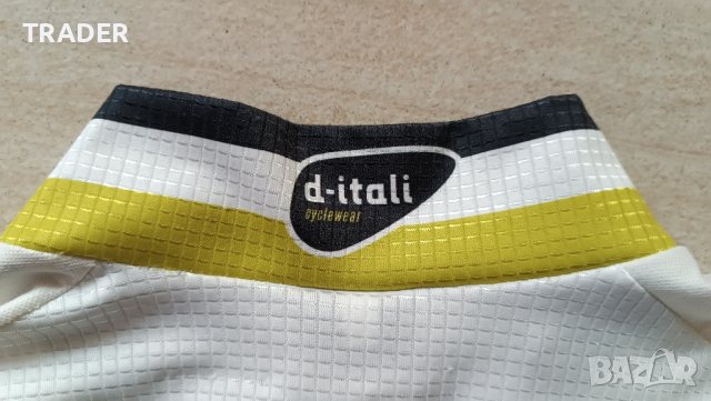 Вело джърси тениска с дълъг ръкав D-itali cyclewear размер XL, снимка 6 - Тениски - 32343908