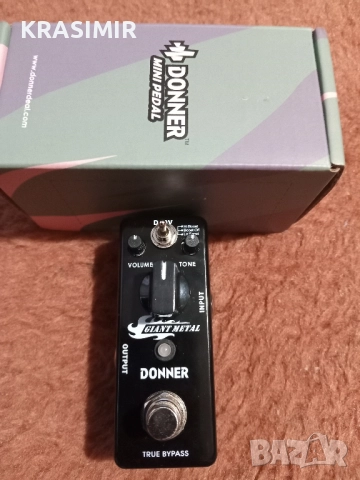 Ефект за ел.китара GIANT METAL , снимка 2 - Китари - 51450217