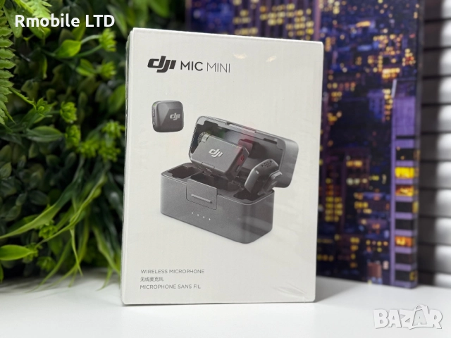 НоВо ! DJI Mic Mini /2TX-1RX+Charging Case/