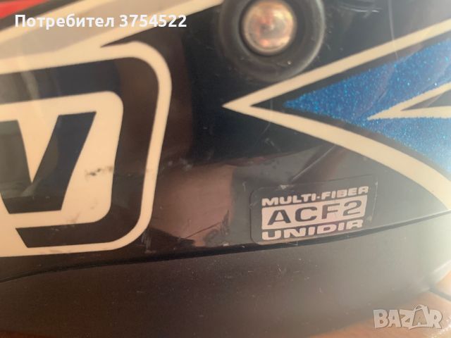 Каска за крос AGV, снимка 7 - Спортна екипировка - 46438815