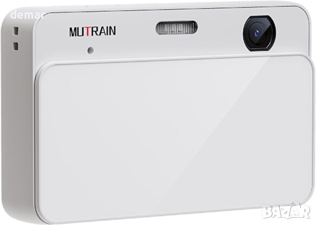 MUTRAIN Digital, Насочи и снимай Android камера с огледало, 1080P, X10, 32GВ, бяла ; розова, снимка 1 - Образователни игри - 46648725