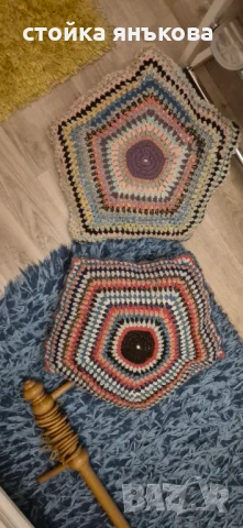 Продавам плетени възглавнички на една кука., снимка 4 - Декорация за дома - 51209766