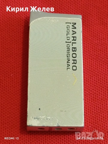 Метална запалка MARLBORO работи за КОЛЕКЦИЯ ДЕКОРАЦИЯ 34873, снимка 5 - Запалки - 53604880