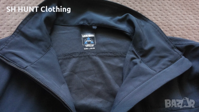 UNIVERN Softshell Max Comfort Stretch Jacket размер L работно тънко еластично яке W4-249, снимка 13 - Якета - 51949674