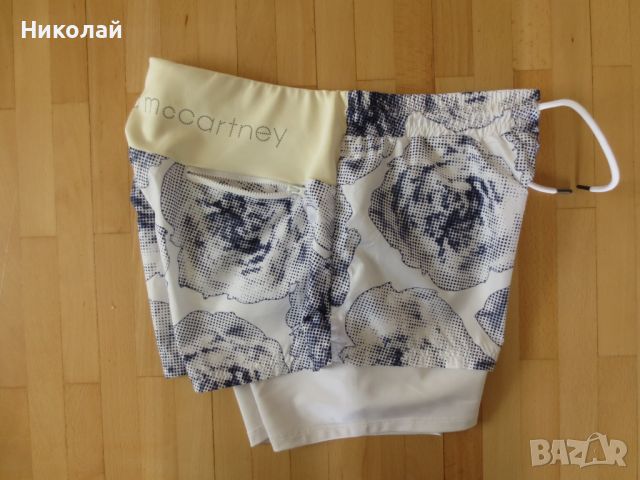 Adidas By Stella McCartney Run 2In1 шорти, снимка 8 - Спортни екипи - 45162842