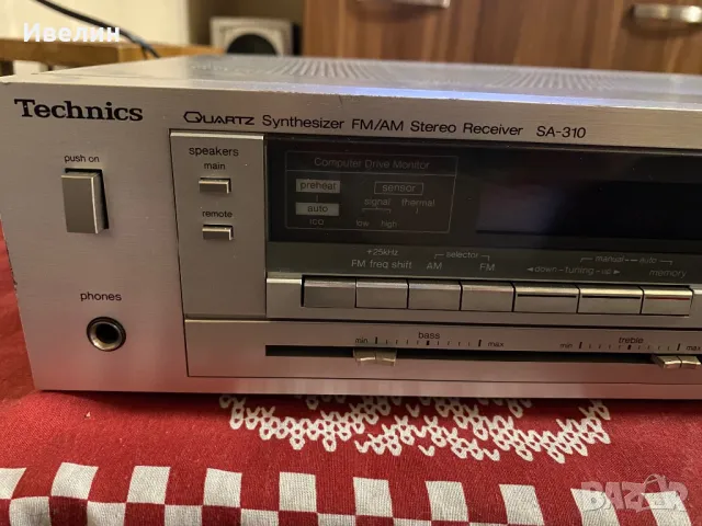 Technics SA310, снимка 8 - Ресийвъри, усилватели, смесителни пултове - 48773254