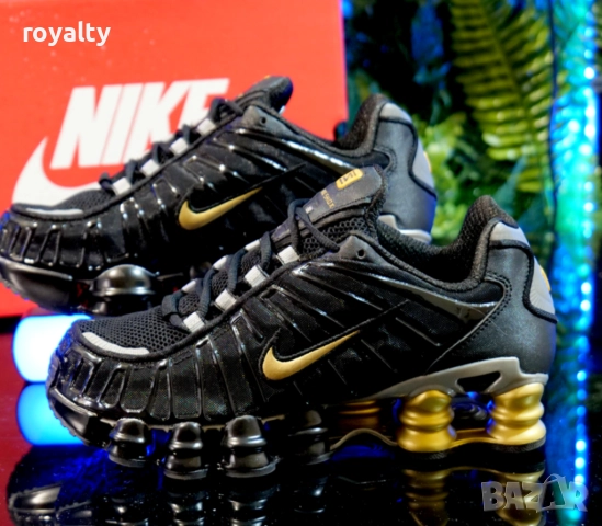 Nike Shox TL Black and Gold мъжки маратонки , снимка 5 - Маратонки - 51624706