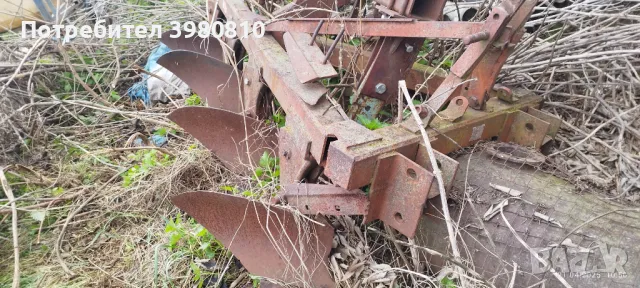 Плуг 4х25, снимка 2 - Селскостопанска техника - 49720636