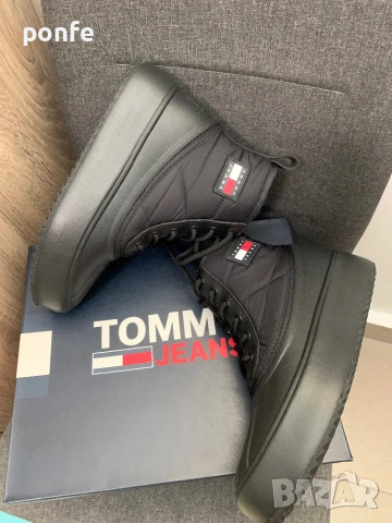 Tommy Jeans зимни боти, снимка 9 - Дамски боти - 50628718