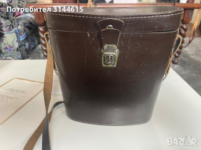 Съветски бинокъл БПЦ 7х50 Пълен комплект, снимка 14 - Други ценни предмети - 44942369