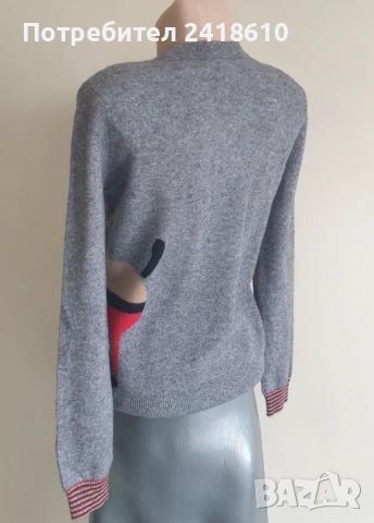 Burberry Brit  Wool / Cashmere Knit Womens Size M НОВО! ОРИГИНАЛ! Дамски Пуловер , снимка 11 - Блузи с дълъг ръкав и пуловери - 53210897