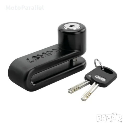 Мото заключвалка диск Pinch XL Ø 10mm black, снимка 2 - Аксесоари и консумативи - 47217353