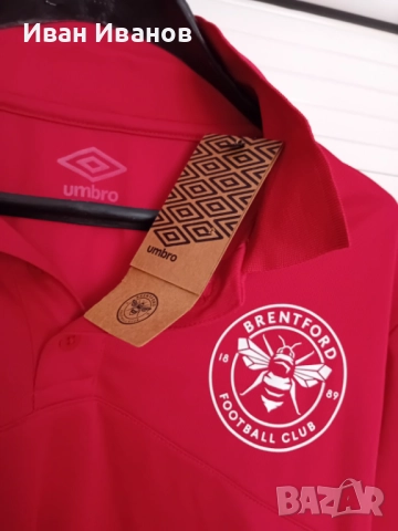 Чисто нова оригинална фланелка на Брентфорд, снимка 6 - Футбол - 51745591