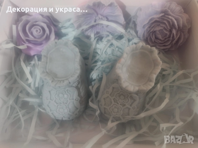 Сет ароматни бебешки сапуни за подарък на бебешко парти