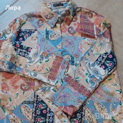 Дамска сатенена риза