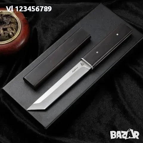 Качествен японски ТАНТО нож JP01, D2 steel, HRC 58-60, 26 см