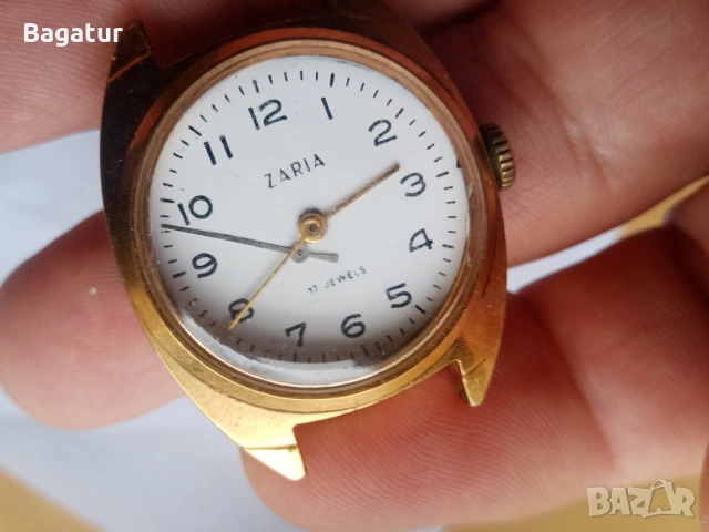 Часовник Заря 17 камней, 17 jewels, работещ, AU 10