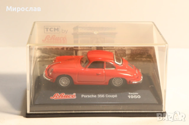 SCHUCO 1/72 PORSCHE 356 МОДЕЛ КОЛИЧКА