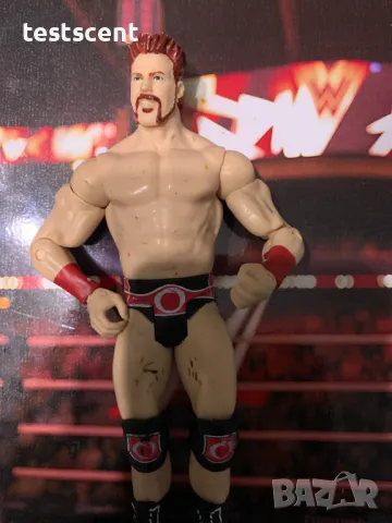 Екшън фигура WWE Sheamus Шеймъс Celtic Warrior Mattel Basic Series играчка figure used, снимка 8 - Колекции - 48507284