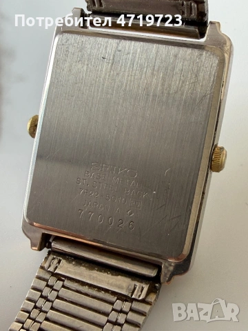 Seiko Quartz Dual-Time 7F22-5019, снимка 3 - Мъжки - 53940595