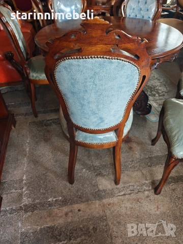 Ексклузивен трапезен комплект , снимка 7 - Маси - 53641243