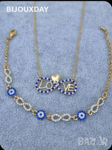 колие и гривна от медицинска стомана