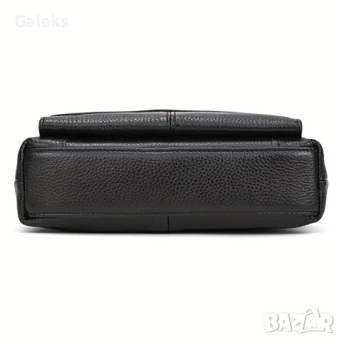 Мъжка кожена чанта за през рамо с италиански дизайн /Висок клас телешка кожа!, снимка 12 - Чанти - 49293352